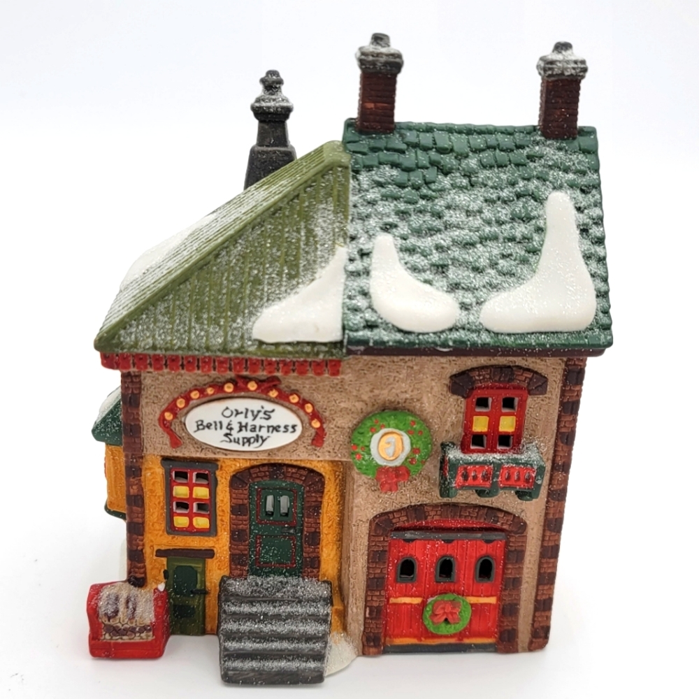 Dept 56 "Orly's Bell & Harness Supply" North Pole Series 1991